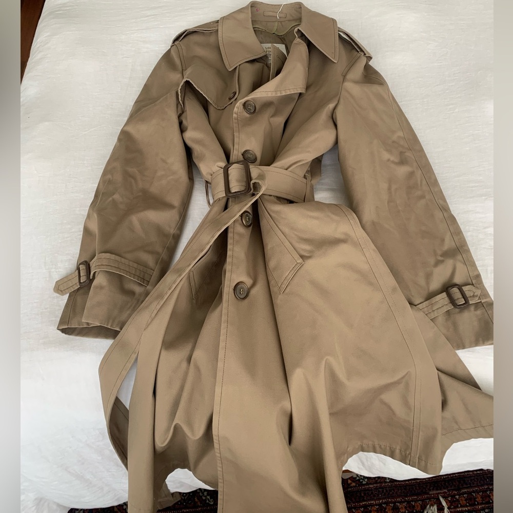 London Fog Vintage Tan 3-Season Trench Coat